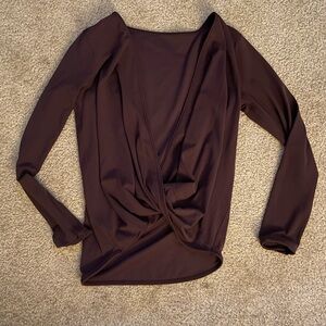 Lululemon super silky crossover top size 6